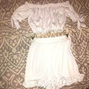 White 2 piece set